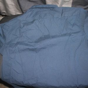 Denim & Flower Dress Shirt